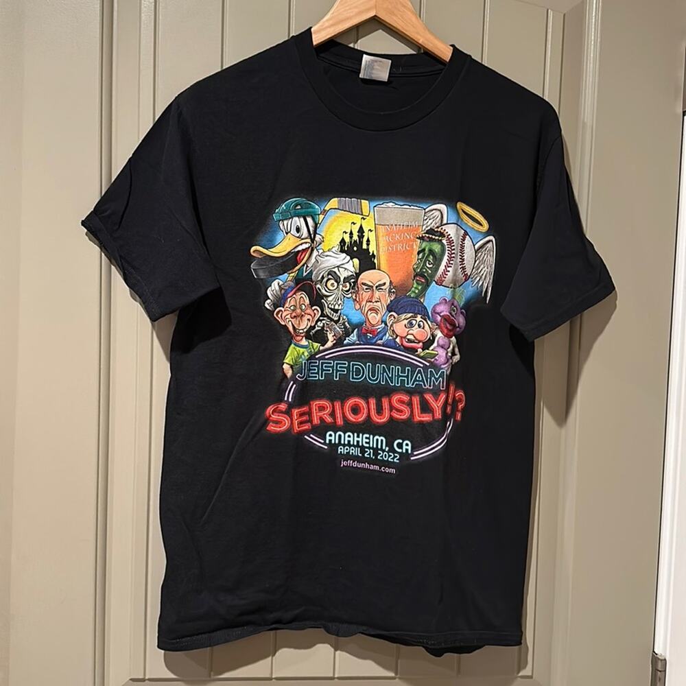 Jeff Dunham Merch T-Shirt sz M